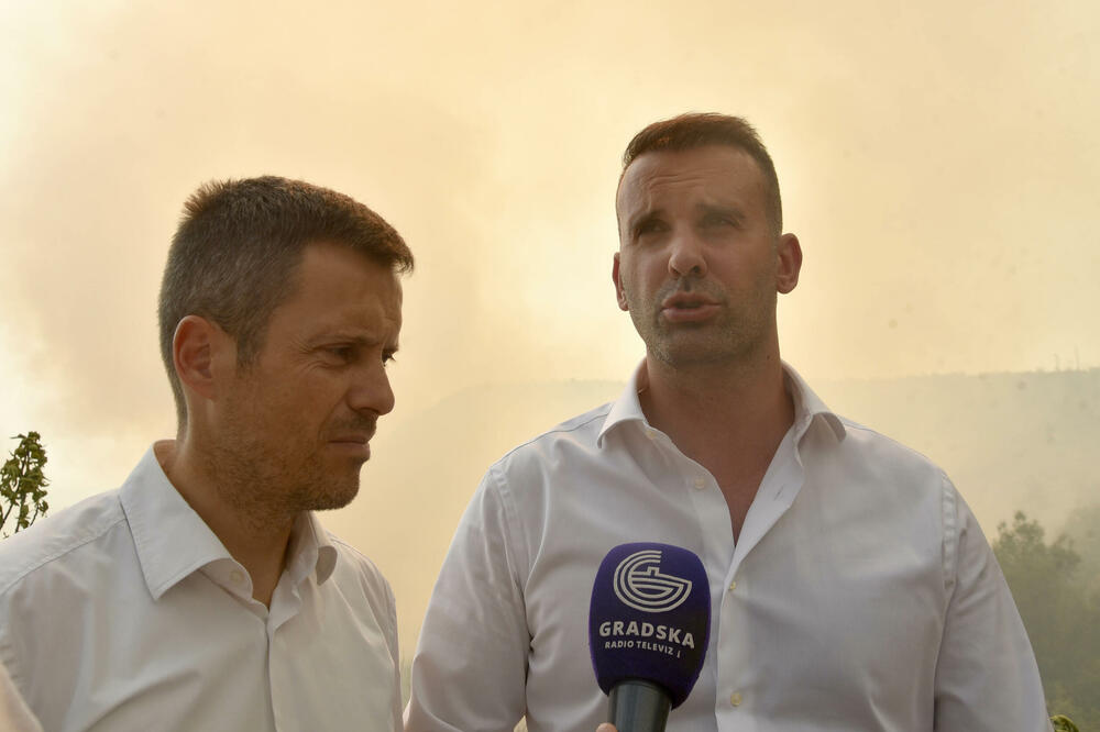 Mujović i Spajić, Foto: Boris Pejović