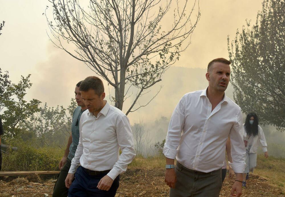 požar Kuči, požar u Kučima