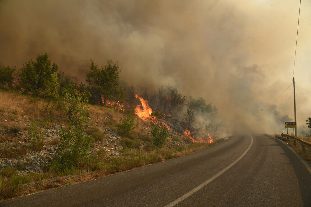 <p>Požari u glavnom gradu bili aktivni na više lokacija</p>