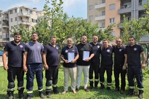 Budvanskim vatrogascima 45.000, svakome po 500 eura za borbu sa...