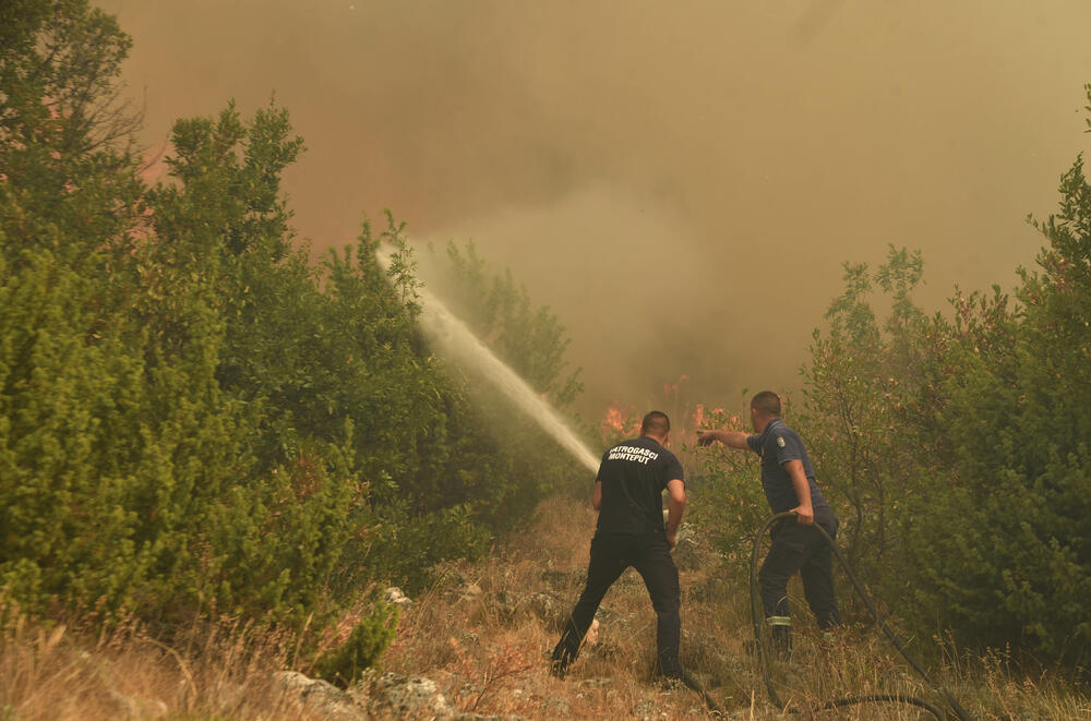požar Podgorica, požari u Podgorici, požar u Podgorici, Podgorica požar
