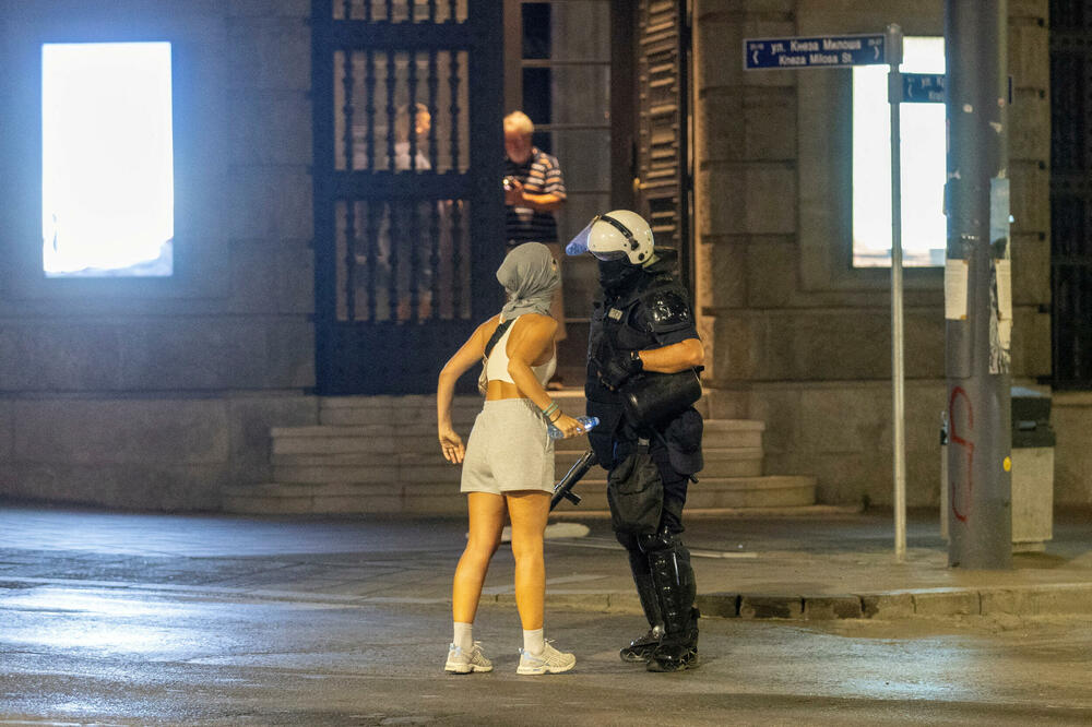Sinoć u Beogradu, Foto: Reuters