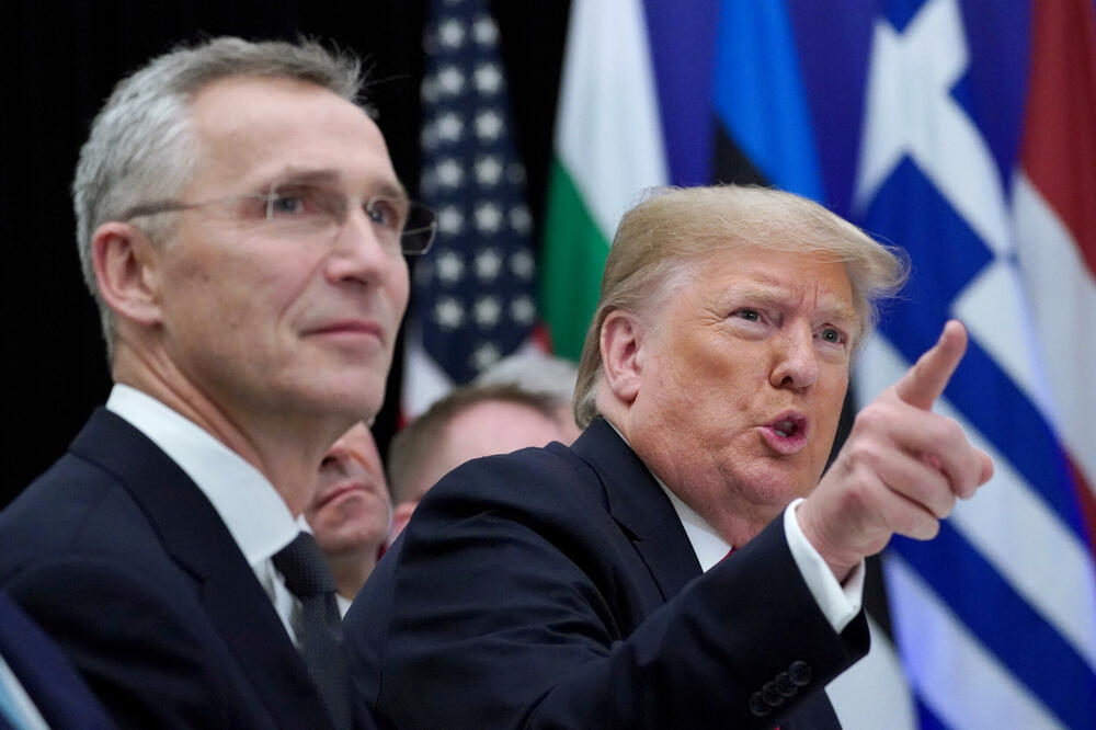 Stoltenberg i Tramp na samitu NATO 2019. godine, Foto: Reuters