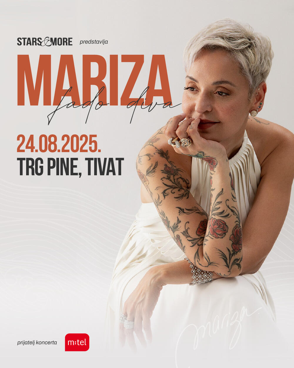 Mariza bo avgusta nastopila v Črni gori