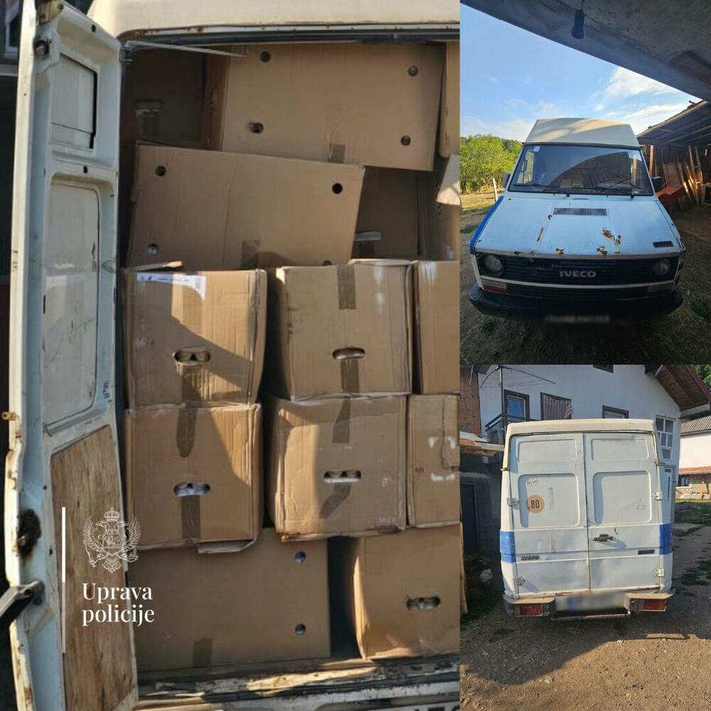 U vozilu pronađeni prehrambeni proizvodi vrijedni više od 6.000...