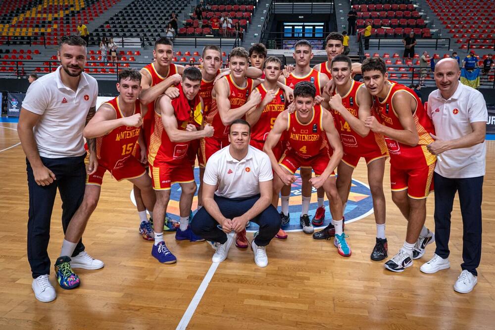 Kadetska košarkaška reprezentacija Crne Gore, Foto: FIBA