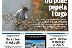 Naslovna strana "Vijesti" za 17. avgust 2025.