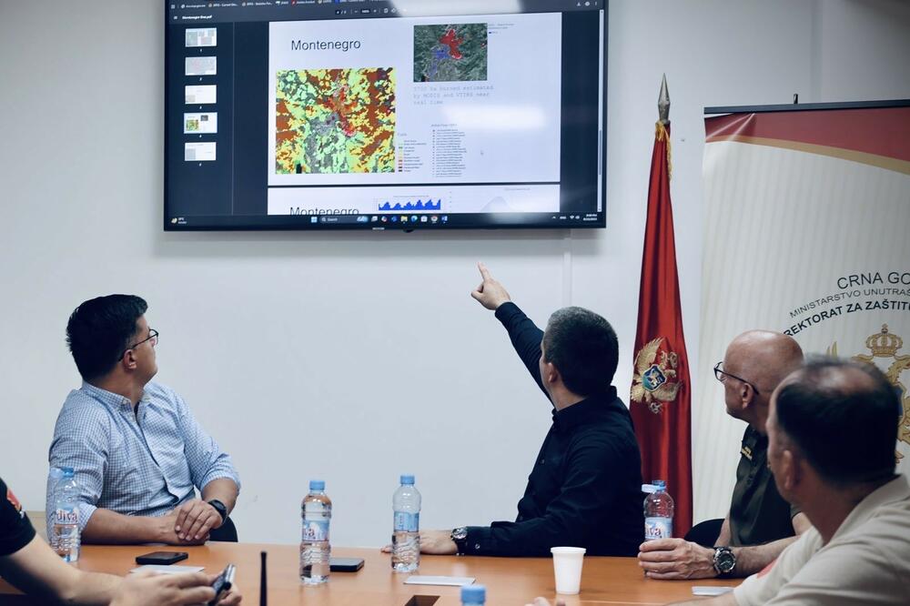 Detalj tokom posjete, Foto: MUP