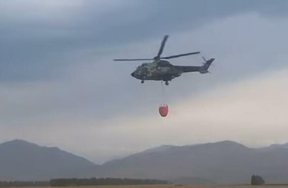 Črna gora hvaležna Srbiji in Češki za pomoč pri gašenju požarov s helikopterji