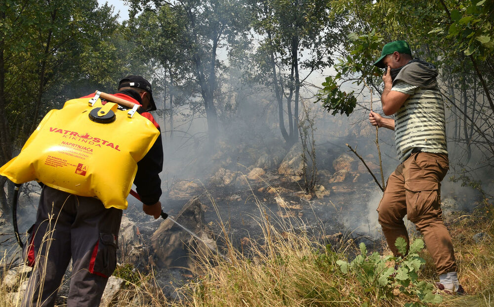 požar Piperi Stijensko brdo, požar Piperi