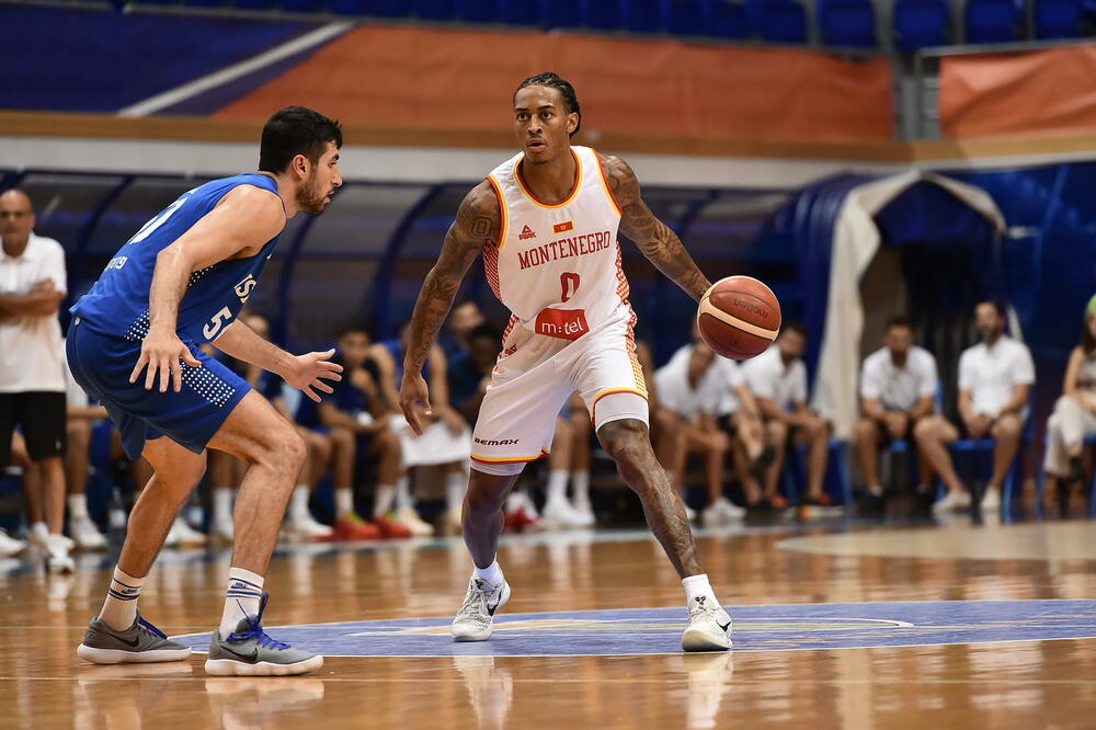 Kajl Olmen na jučerašnjoj utakmici sa Izraelom, Foto: KSCG