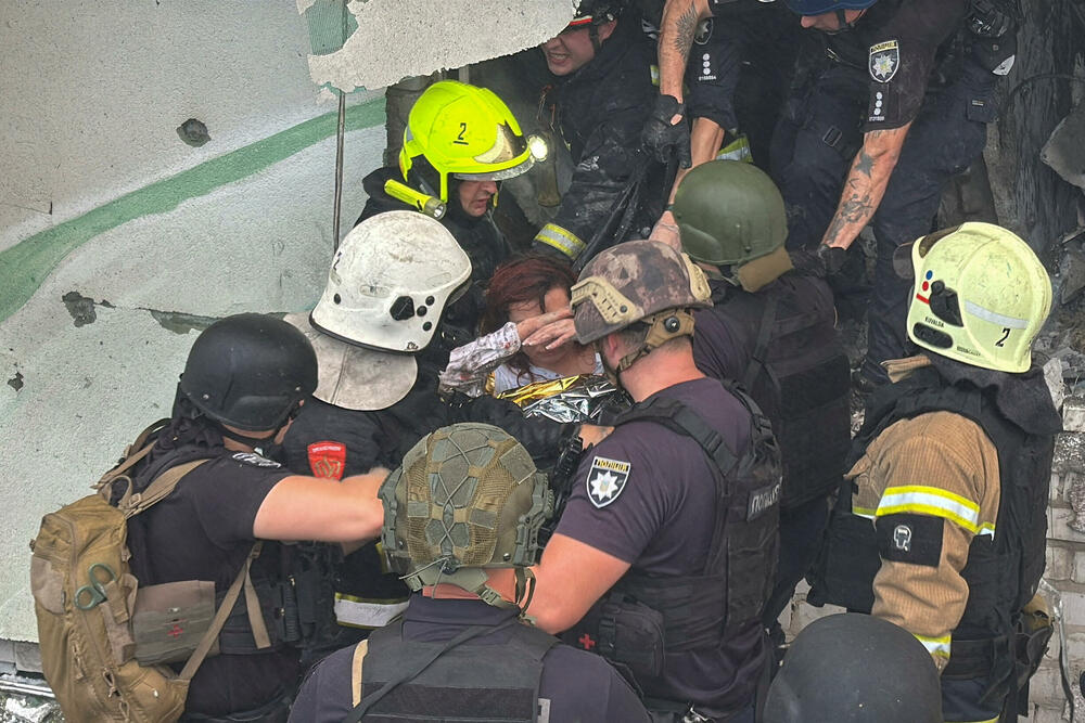 <p>Harkov, na sjeveroistoku Ukrajine blizu granice s Rusijom, od početka ruske invazije u februaru 2022. redovno je meta ruskih raketnih i dron-napada</p>