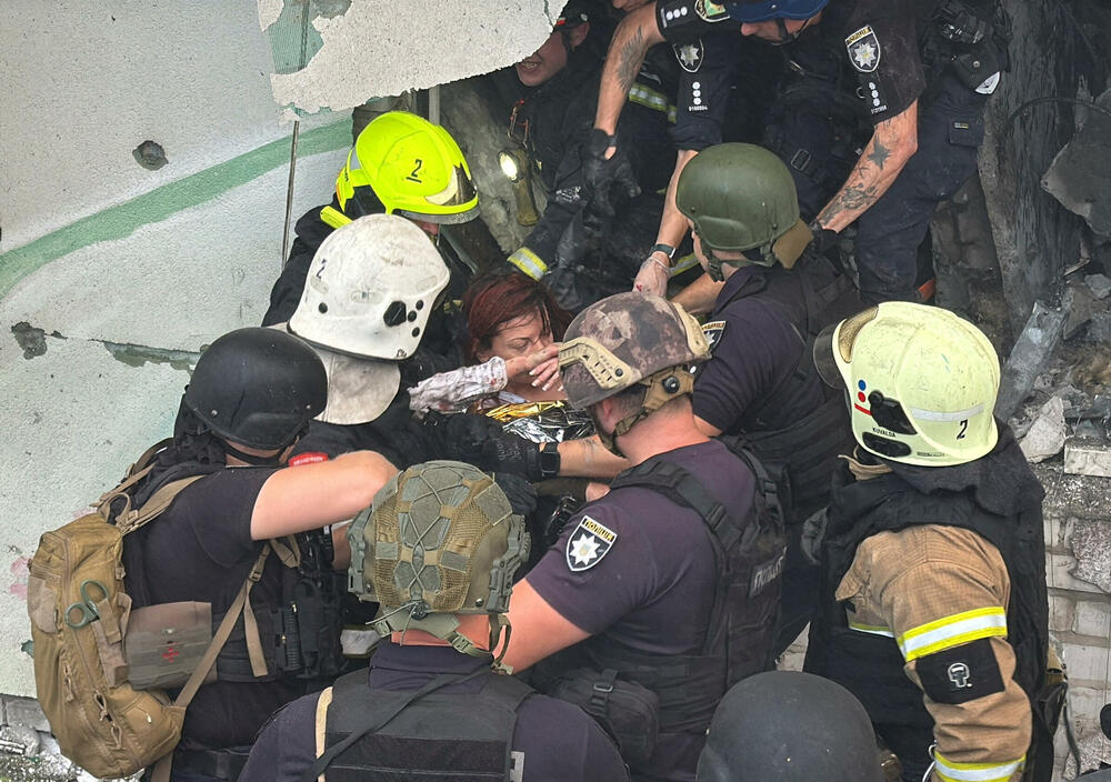 <p>Harkov, na sjeveroistoku Ukrajine blizu granice s Rusijom, od početka ruske invazije u februaru 2022. redovno je meta ruskih raketnih i dron-napada</p>