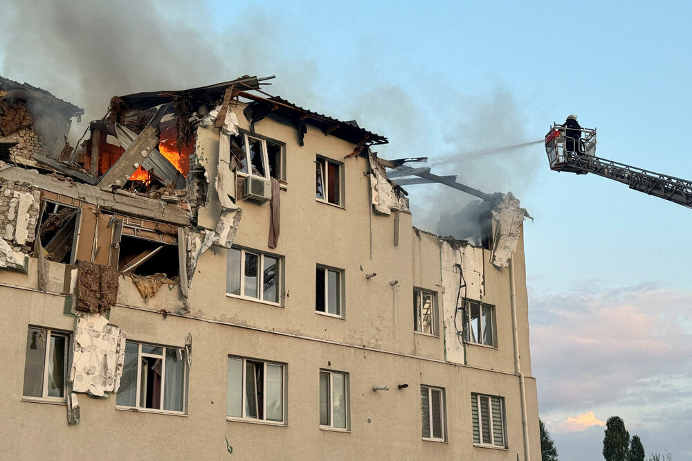 Detalj nakon napada na Harkov, Foto: Reuters