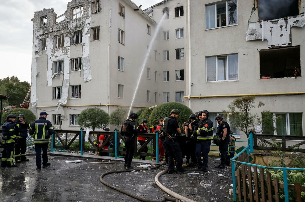 <p>Harkov, na sjeveroistoku Ukrajine blizu granice s Rusijom, od početka ruske invazije u februaru 2022. redovno je meta ruskih raketnih i dron-napada</p>