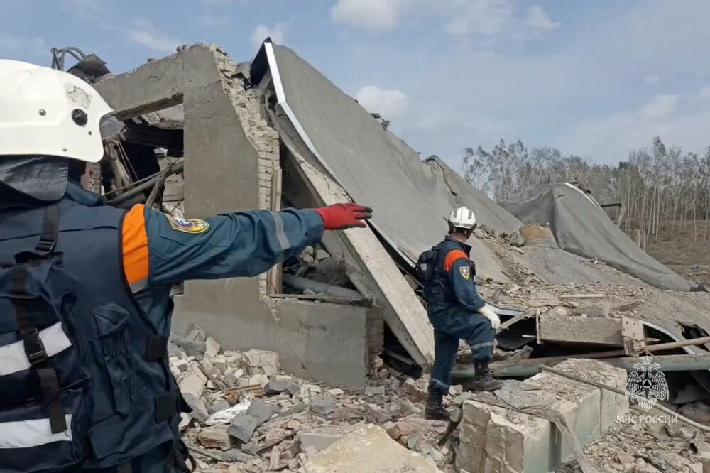 Sa mjesta eksplozije, Foto: Reuters