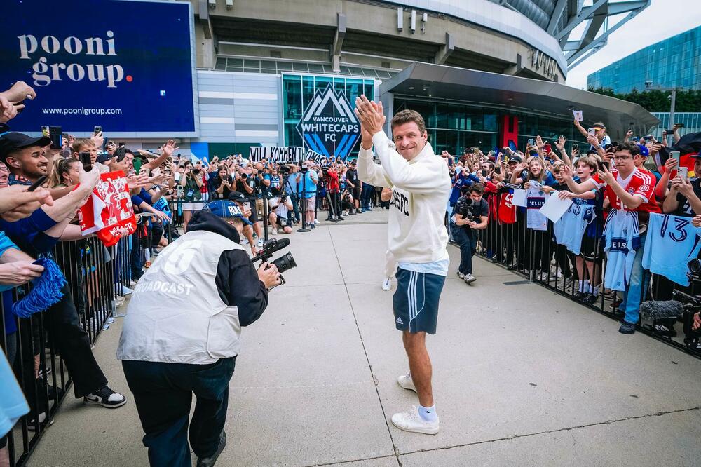 Tomas Miler po dolasku u Vankuver, Foto: x.com/WhitecapsFC