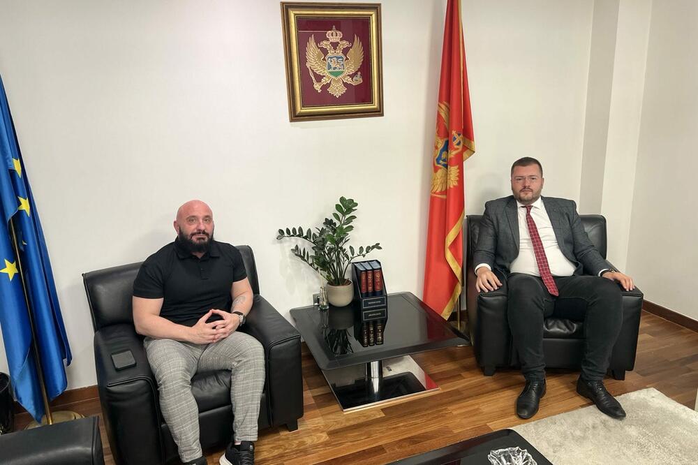 Zeković i Koprivica, Foto: Kabinet potpredsjednika Vlade Crne Gore za politički sistem, pravosuđe i antikorupciju