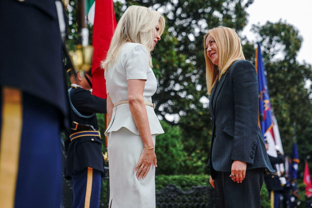 <p>Lideri Velike Britanije, Njemačke, Francuske, Italije, Finske, Evropske unije i NATO-a su u Vašingtonu u znak solidarnosti sa Ukrajinom, ali i da insistiraju na snažnim bezbjednosnim garancijama u svakom posljeratnom dogovoru</p>