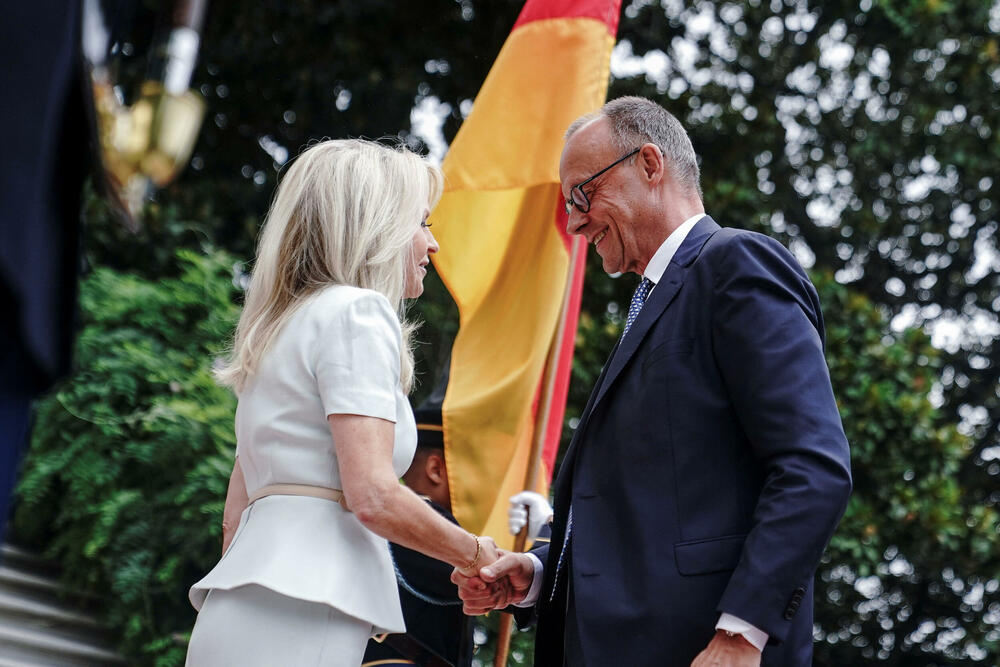 <p>Lideri Velike Britanije, Njemačke, Francuske, Italije, Finske, Evropske unije i NATO-a su u Vašingtonu u znak solidarnosti sa Ukrajinom, ali i da insistiraju na snažnim bezbjednosnim garancijama u svakom posljeratnom dogovoru</p>