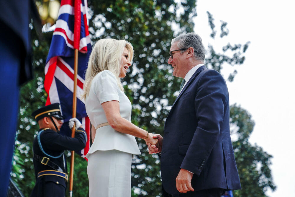 <p>Lideri Velike Britanije, Njemačke, Francuske, Italije, Finske, Evropske unije i NATO-a su u Vašingtonu u znak solidarnosti sa Ukrajinom, ali i da insistiraju na snažnim bezbjednosnim garancijama u svakom posljeratnom dogovoru</p>