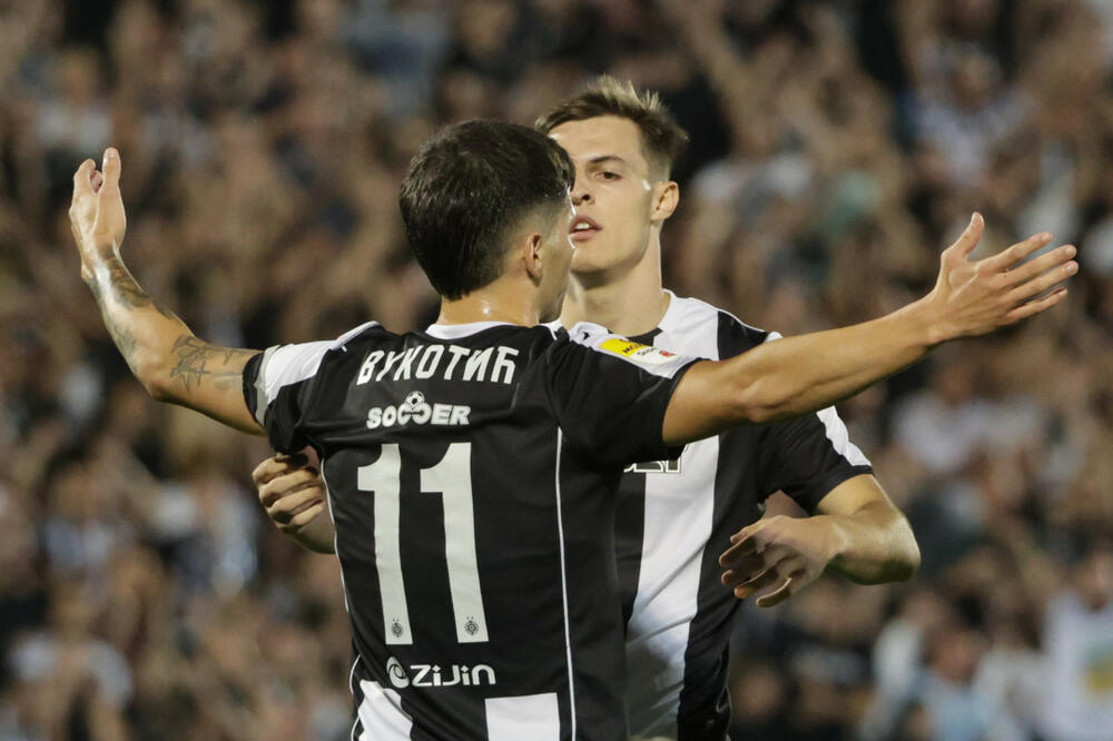 Vukotić i Kostić su već sjajan tandem u Partizanu, Foto: FK Partizan
