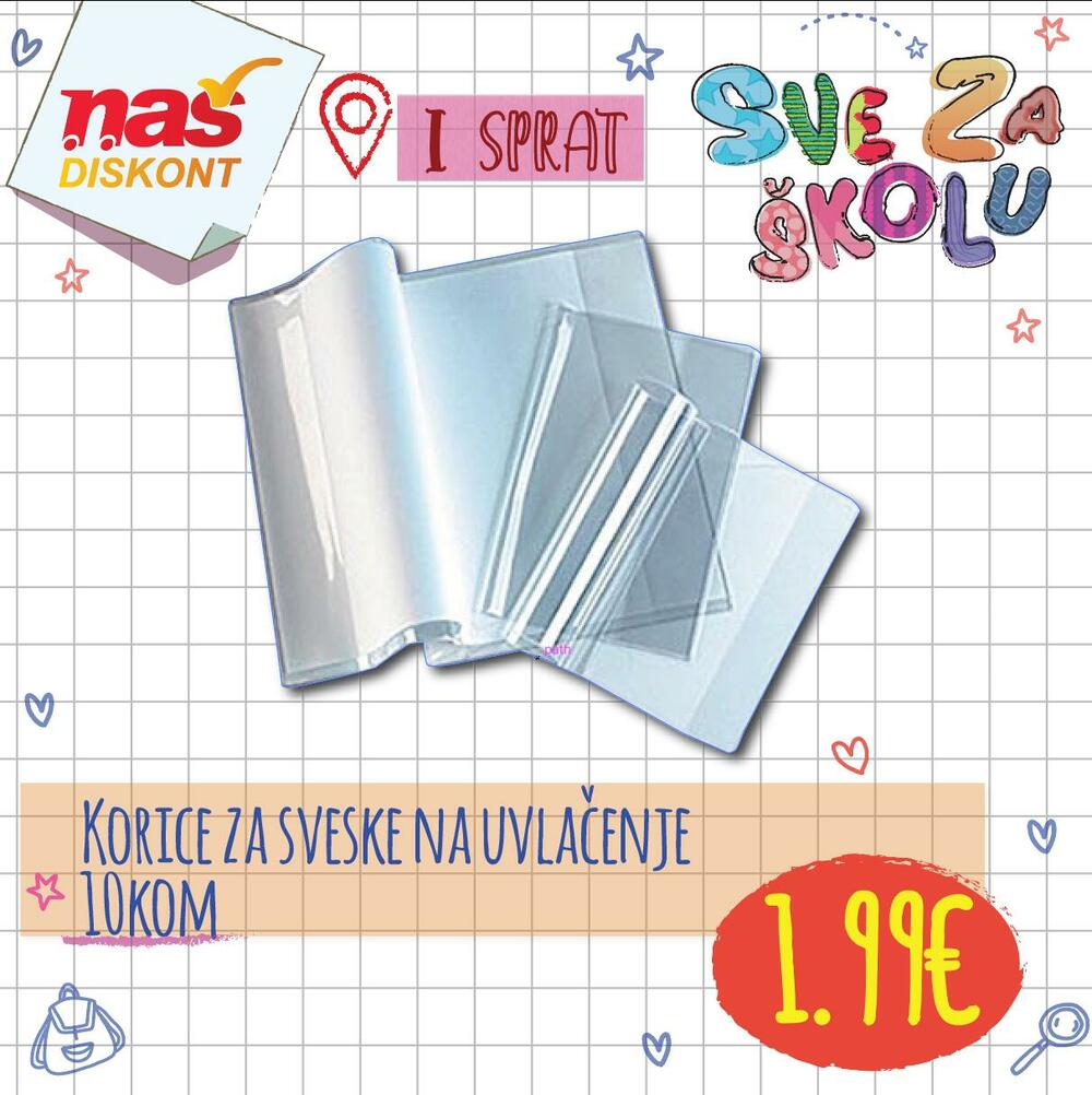 <p>Dragi đaci, ponovo sa vama u nove školske pobjede! Pripremili smo sjajnu ponudu i tradicionalno najpovoljnije cijene.</p>