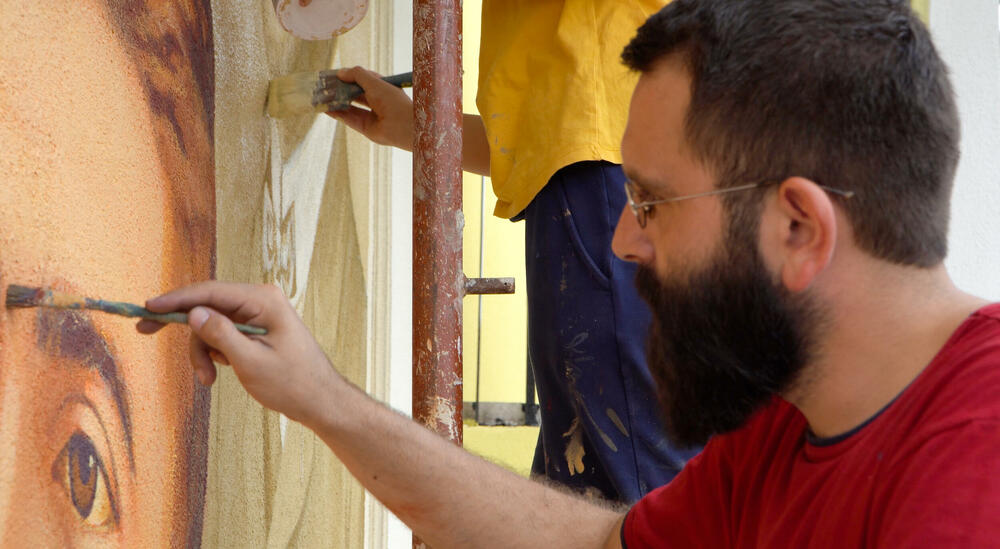 <p>Novi mural u Pljevljima posvećen jednoj od najznačajnijih ličnosti u istoriji obrazovanja</p>