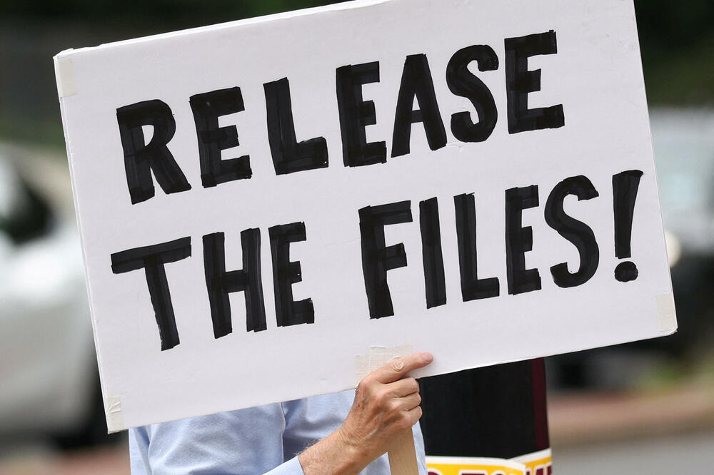 "Objavite dokumenta": Sa protesta u Vašingtonu, Foto: Reuters