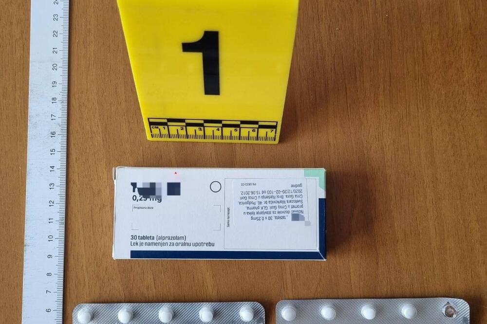 Zaplijenjeni ksalol, Foto: Uprava policije