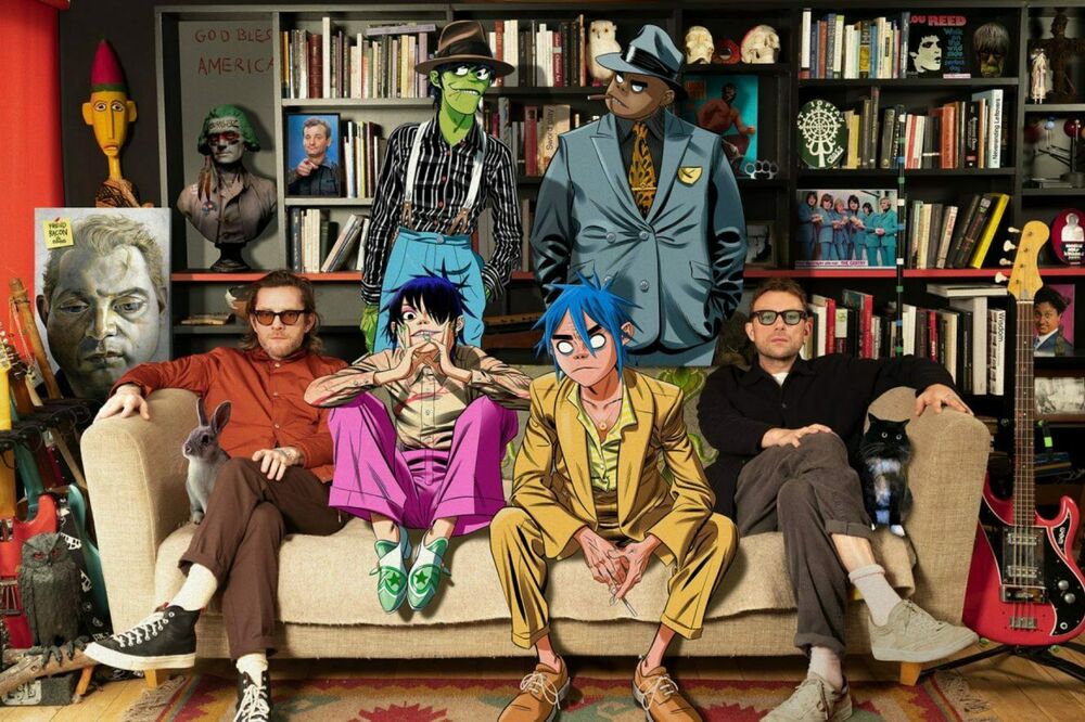 Foto: Gorillaz 2025 press shot