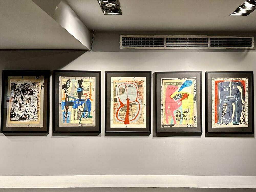 Serija crteža „Face“