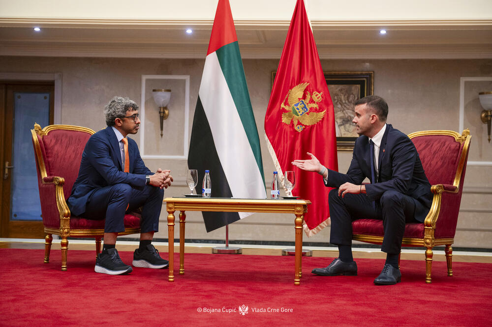 Al Nahjan i Spajić, Foto: Vlada Crne Gore