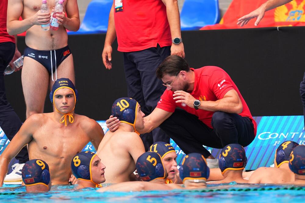 Črnogorski vaterpolisti do 18 let v finalu Evropskega prvenstva