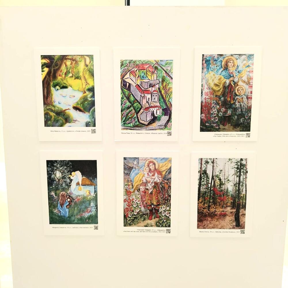 <p>Izložba ukrajinskih umjetnika povodom 34. godišnjice nezavisnosti Ukrajine, 24. avgusta, otvorena je u KIC-u "Budo Tomović" do 1. septembra</p>