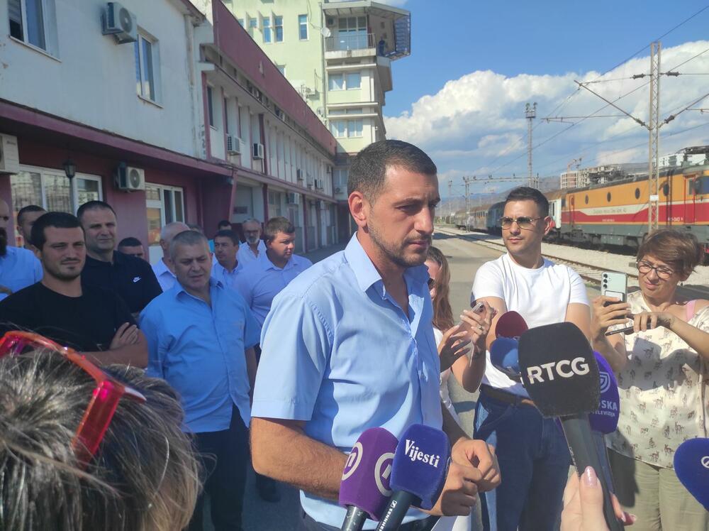 Kaluđerović: Nismo diverzanti, nastavljamo obustavu prometa vozova