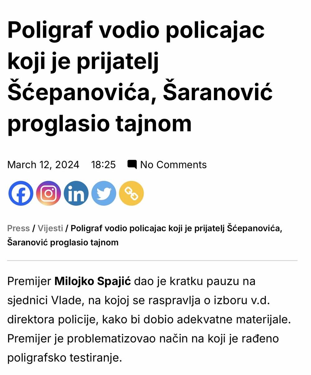 Fotografija koju su dostavila poslanica Demokrata