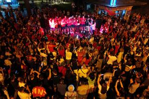 Kotor slavi sa šampionima Evrope VIDEO