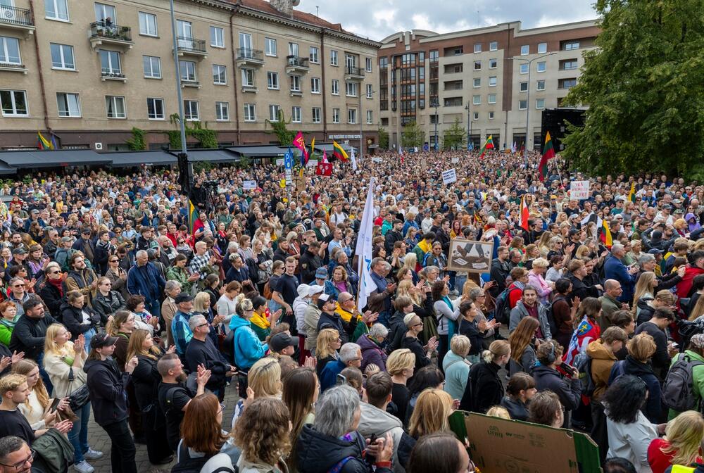 Litvanija protest