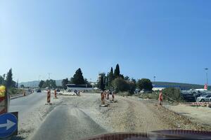 Inspekcija zaštite na radu usporila gradnju bulevara Tivat - Jaz