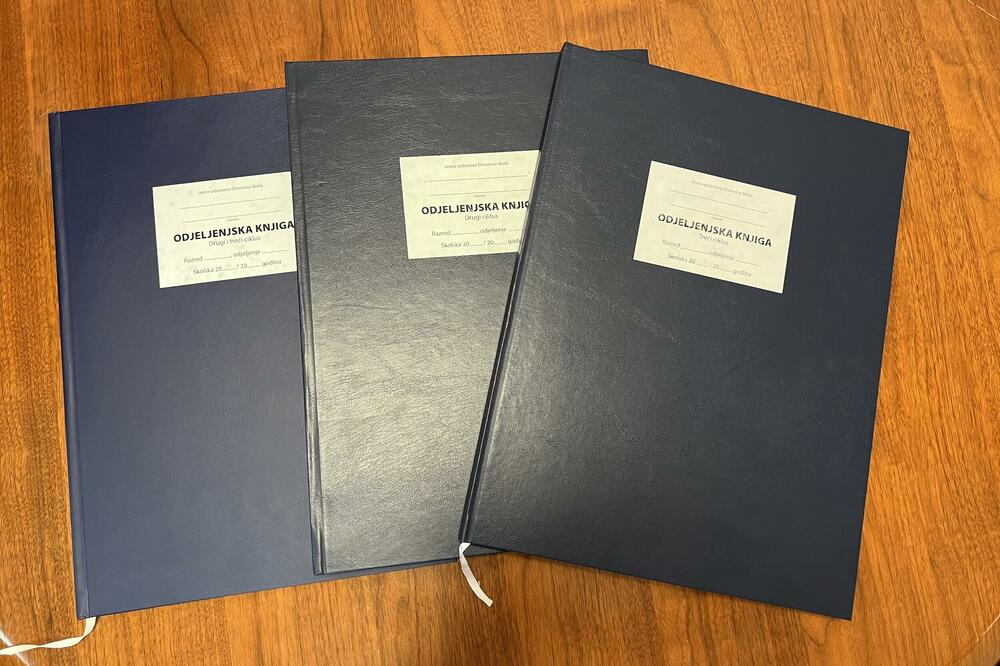Odjeljenske knjige inovirane nakon pune dvije decenije, Foto: Sara Antanasijević