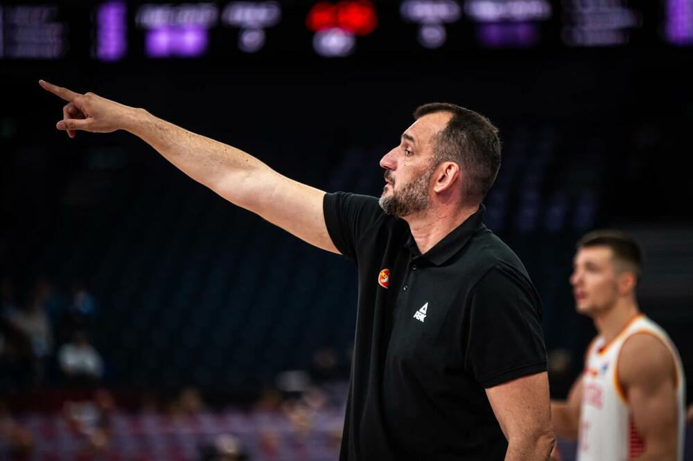 Boško Radović na današnjem meču, Foto: FIBA