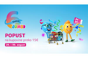 JUMBO slavi 6. rođendan u Crnoj Gori