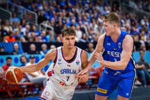 Srbija furiozno krenula i deklasirala Estoniju