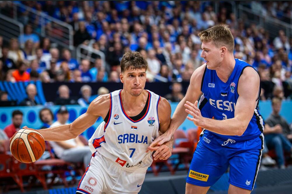 Kapiten Srbije se povrijedio u drugoj utakmici šampionata u Rigi, Foto: FIBA