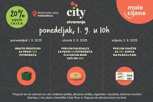 Još bolji, još moderniji – City market u Moskovskoj ponovo otvara...