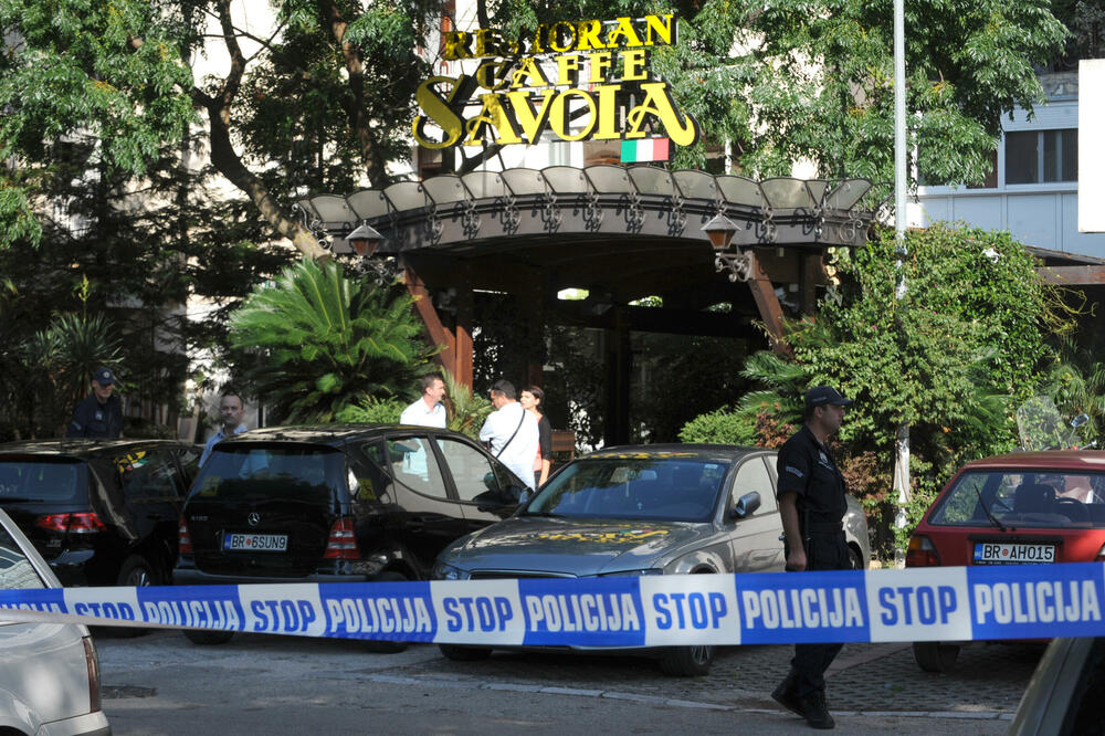 Uviđaj nakon Osmanagićevog ubistva, Foto: SAVO PRELEVIC