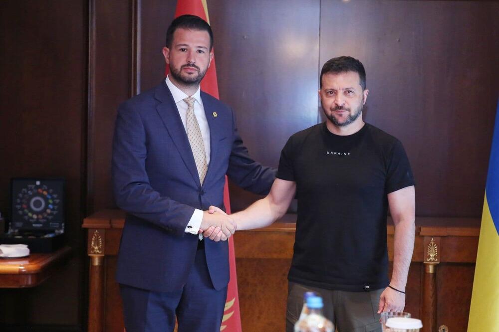 Ambasada Ukrajine poziva najviše crnogorske zvaničnike u Kijev: Milatović i Zelenski, Foto: predsjednik.me