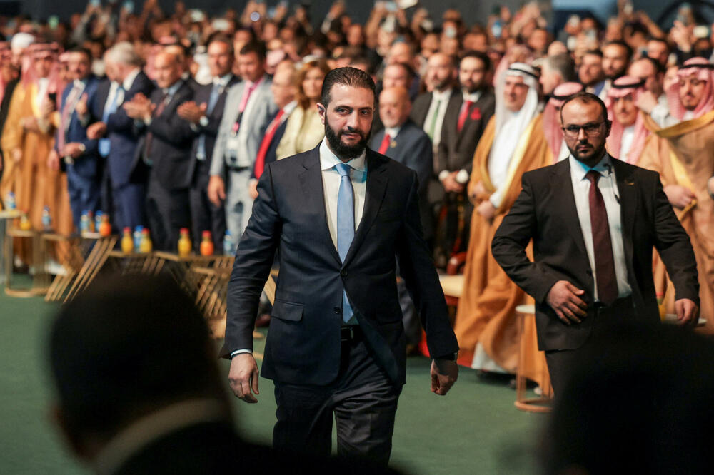 Sirijski predsjednik Ahmed Al-Šara, Foto: REUTERS