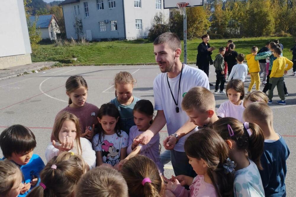 I na sportskom poligonu, Foto: Privatna arhiva